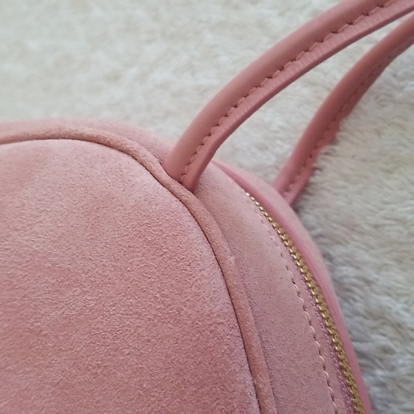 New Jil Sander Dome Medium Suede Crossbody Bag. - Picture 10 of 15